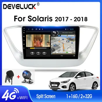 

9" Android 9.0 Car Radio for Hyundai Solaris Verna 2017 2018 2din 2+32G GPS Navigation DSP RDS Multimedia Video Player 4G+WIFI