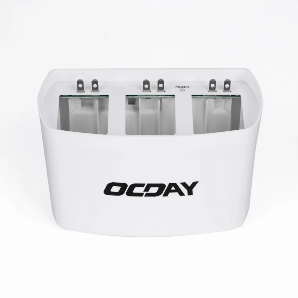 OCDAY Белый 3 в 1 3 порта батарея док-станция зарядное устройство для DJI Phantom 2 3