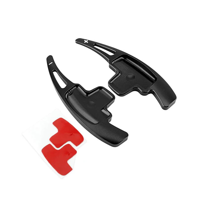 SRXTZM новое алюминиевое Автомобильное рулевое колесо сдвиг Paddle Shifter расширение для Mercedes Benz A Class W177 A180 A200 A220 A250 2шт - Цвет: Black