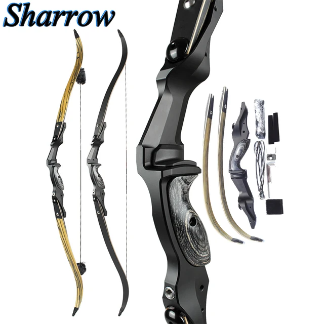  US $336.36 JUNXING Lighthouse Recurve American Gordon Limbs Imported Bowstring HOYT BUFFALO Hunti