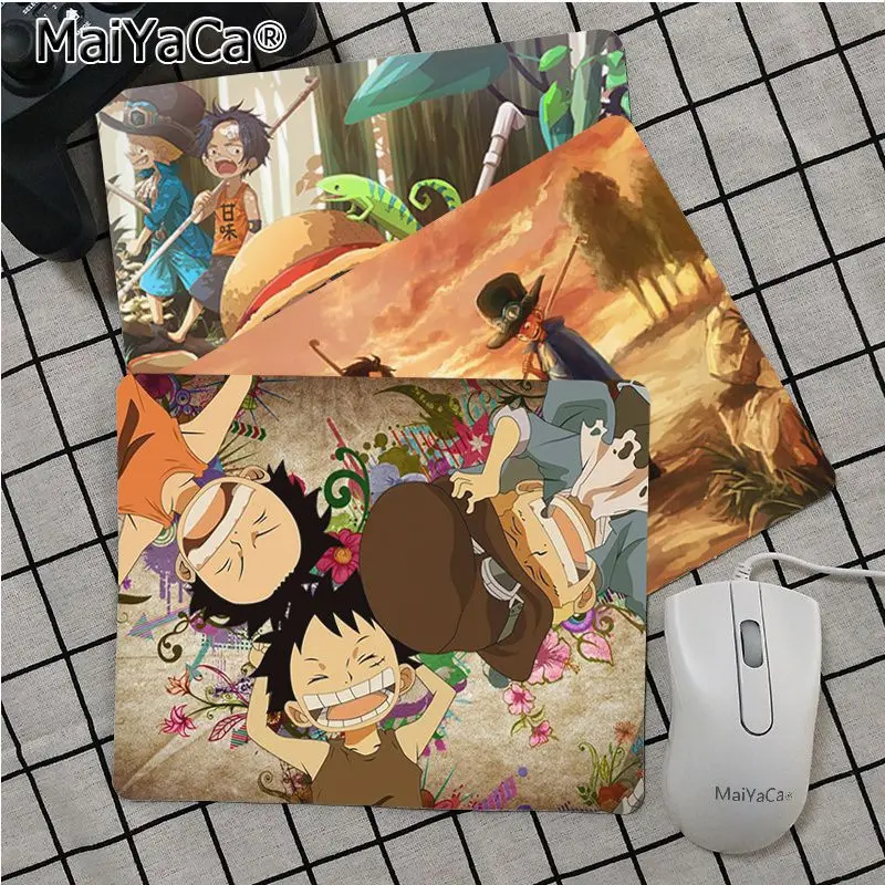 Maiya высокое качество одна штука Luffy Sabo Ace Young высокая скорость новый коврик для