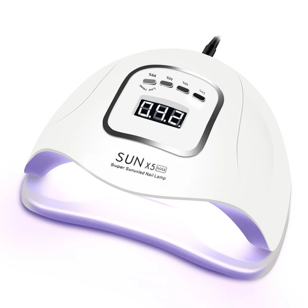 80W SUNX5MAX УФ-лампа для ногтей 80 Вт SUNX5Max светодиодный Сушилка для ногтей для маникюра отверждение всех гель-лаков лампа для ногтей 45 шт. светодиодный 30 s/60 s/90 s автоматический датчик - Цвет: 80W SUNX5MAX