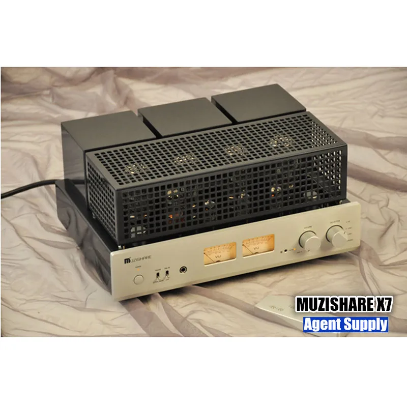 MUZISHARE X7 KT88 встроенная ручная подмостка с эффектом нажима стандарт Hi-Fi GZ34 AB1 А |