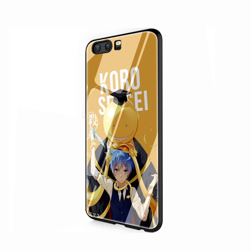 EWAU классная аниме стеклянная крышка для телефона чехол для huawei P20 30 P Smart Mate20 pro Lite Honor9 10 Lite