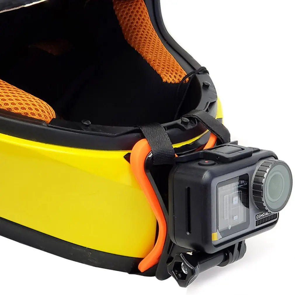 Полное лицо шлем подбородок держатель для GoPro Hero 7 SJCAM мотоциклетный шлем подбородок Стенд для Gopro 6/5 аксессуары для камеры