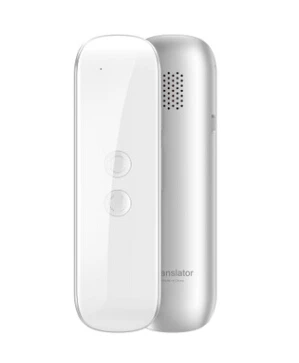 G5 смарт портативный мгновенный переводчик голос Bluetooth переводное устройство Английский в режиме реального времени голос 40 языков переводчик - Цвет: Белый