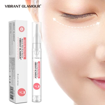 

VIBRANT GLAMOUR Serum Protein Eye Serum Lifting Anti-Wrinkle Remove Dark Circles Against Puffiness Bags Hyaluronic acid Eye Care