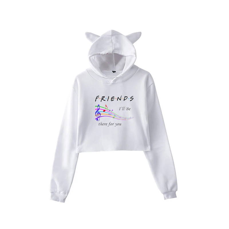 Kawaii/женские осенние толстовки с капюшоном, одежда для девочек, пуловер для девушек, женские толстовки с кошачьими ушками, толстовки с кошачьими ушками, топы с принтом в стиле Харадзюку - Цвет: Hoodie 1
