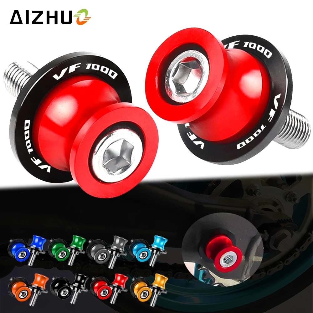 

Мотоцикл 8 мм катушки маятника для HONDA VF1000 VF 1000 1997-2004 2003 2002 2001 винты с подставкой CNC алюминиевые аксессуары с логотипом