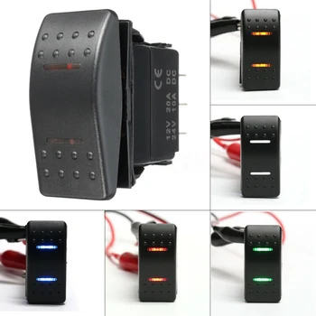 

Car Truck Marine Rockers Switch 7 Pin On-Off-On 2 LED ARB 12V-24V 10A Universal Switches Relays Accessories