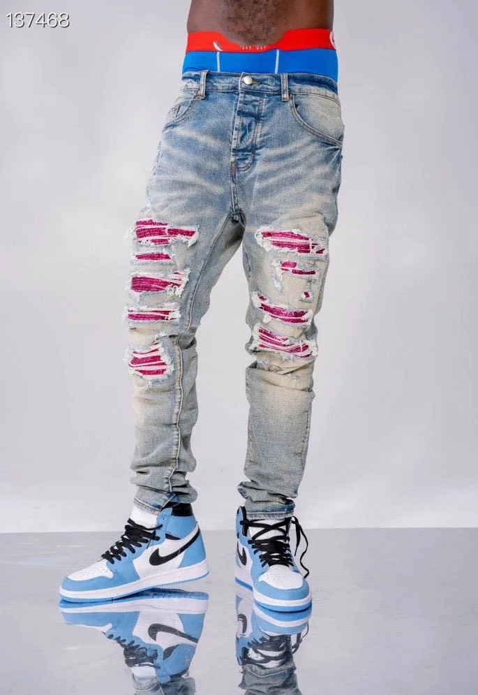 正規品販売中 Rk1597 メンズファッションジーンズ21 高級ブランド ヨーロッパのデザイン パーティーウェア ファッション 直売超安い Www Adnap Gov Mz