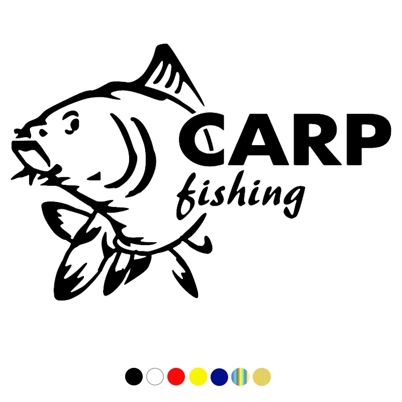 Carp/Fishing/Sticker/Decal/Set of 2 