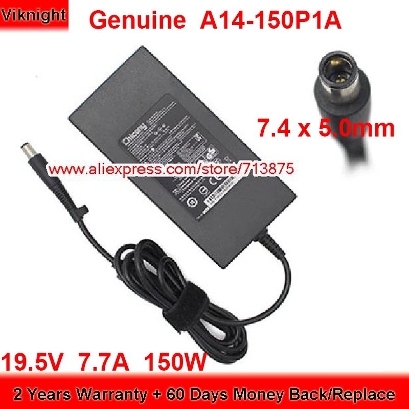 

Genuine A14-150P1A Ac Adapter 19.5V 7.7A 150W Charger for Chicony A150A004L-CL02 with 7.4 x 5.0mm Plug Power Supply