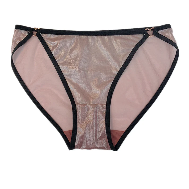

2019 Japanese Sexy Lace Panties Female Solid Colors Transparent Breathable Thin Section Flashing Temptation Briefs Ladies A7002