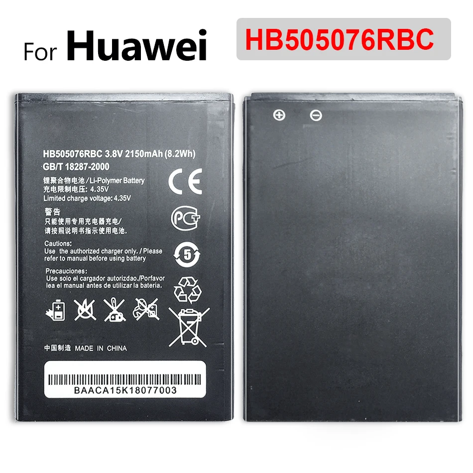 Аккумулятор HB505076RBC для Huawei Y3 ii Y3II-U22 Y3II U22 G606 G610 G610S G700 G710 G716 A199 C8815 Y610 | Мобильные