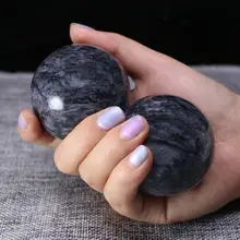 

Useful Fitness Hand Ball Washable High Quality Wave Strip Pattern Heath Ball Baoding Ball Health Ball 2Pcs/Pair