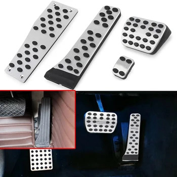 

Car Gas Throttle Brake Pedal Cover For Mercedes Benz C-Class 2015-2019 & E-Class GLC-Class 2016 2017 2018 2019 4Pcs