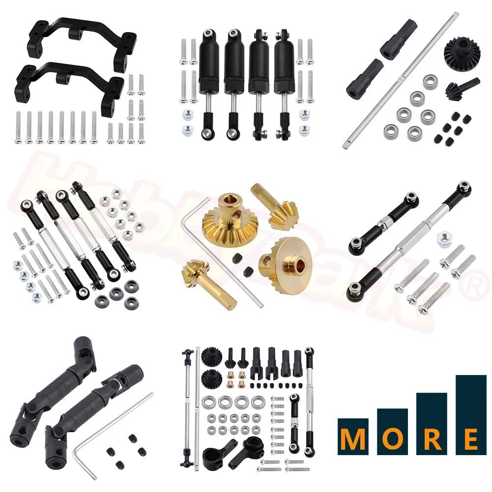 

Metal for WPL HengLong 1/16 RC Car Military Truck Crawler 4WD 6WD C14 C24 B14 B24 B16 B36 Q60 Q61 Q64 Q65 Spare Parts