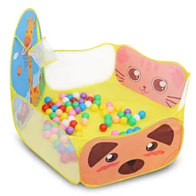 Портативный детский манеж, детский уличный Крытый мяч, бассейн, Игровая палатка, безопасные Складные манежи, игровой бассейн из шариков для детей, подарки