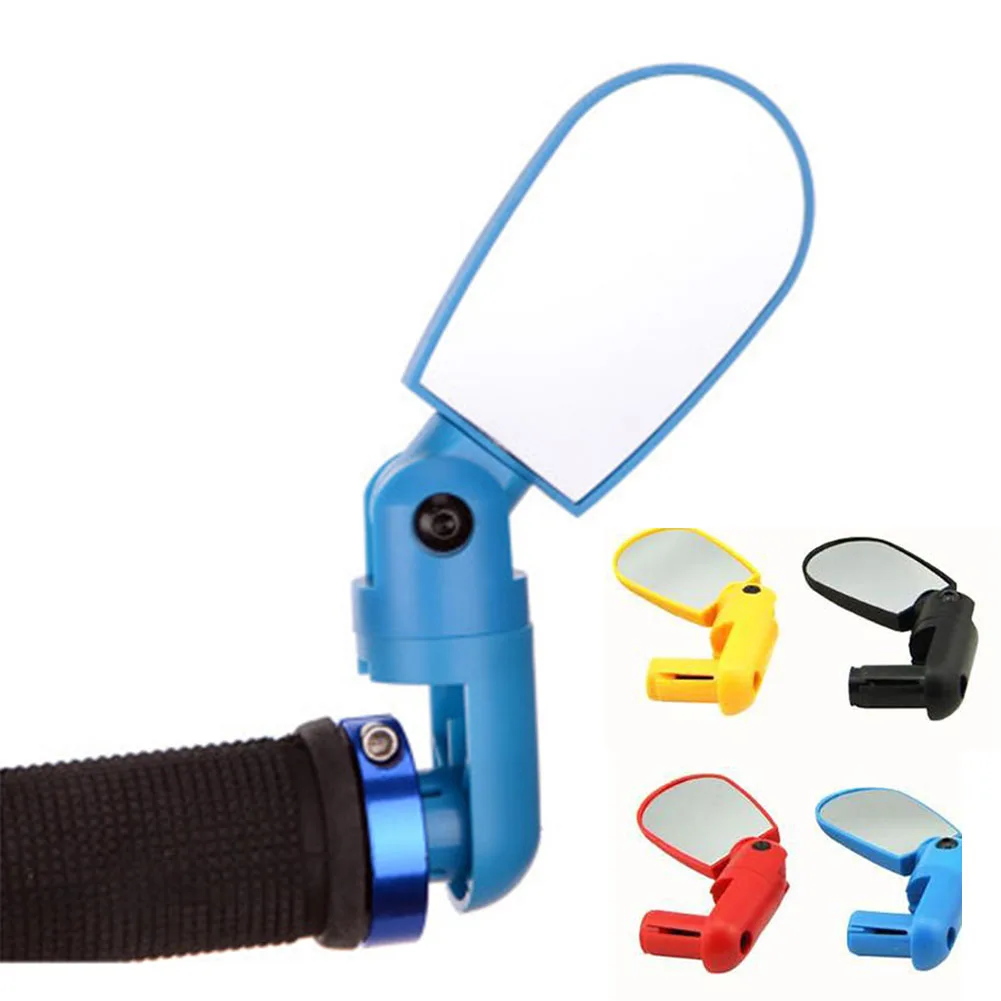 Safety Outdoor Side Cycling Rear View Road Bicycle Universal Mountain Decorative Bike Mirrors Adjustable Angle Rotation Bar End