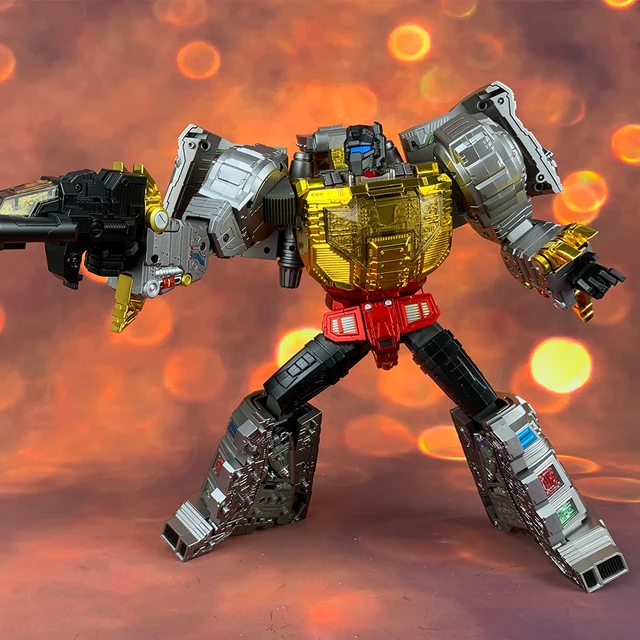 【In Stock】GigaPower HQ01R Grimlock Transformation Dinobot Dinosaur Tyrannosaurus Rex Alloy plating Action Figure Robot Toys 5