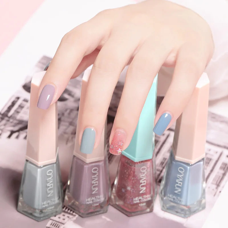 

Rosemary 48 Colors Longwear Nail Polish 10 ml Quick-drying Dehydrator Base Oil Nail Polish