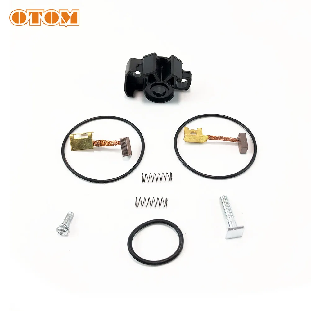 OTOM Motorcycle Motor Repair Kit Electric Starter Carbon Brush Maintenance 79240001000 For KTM SXF XCFW EXCF HUSQVARNA FC FE FS