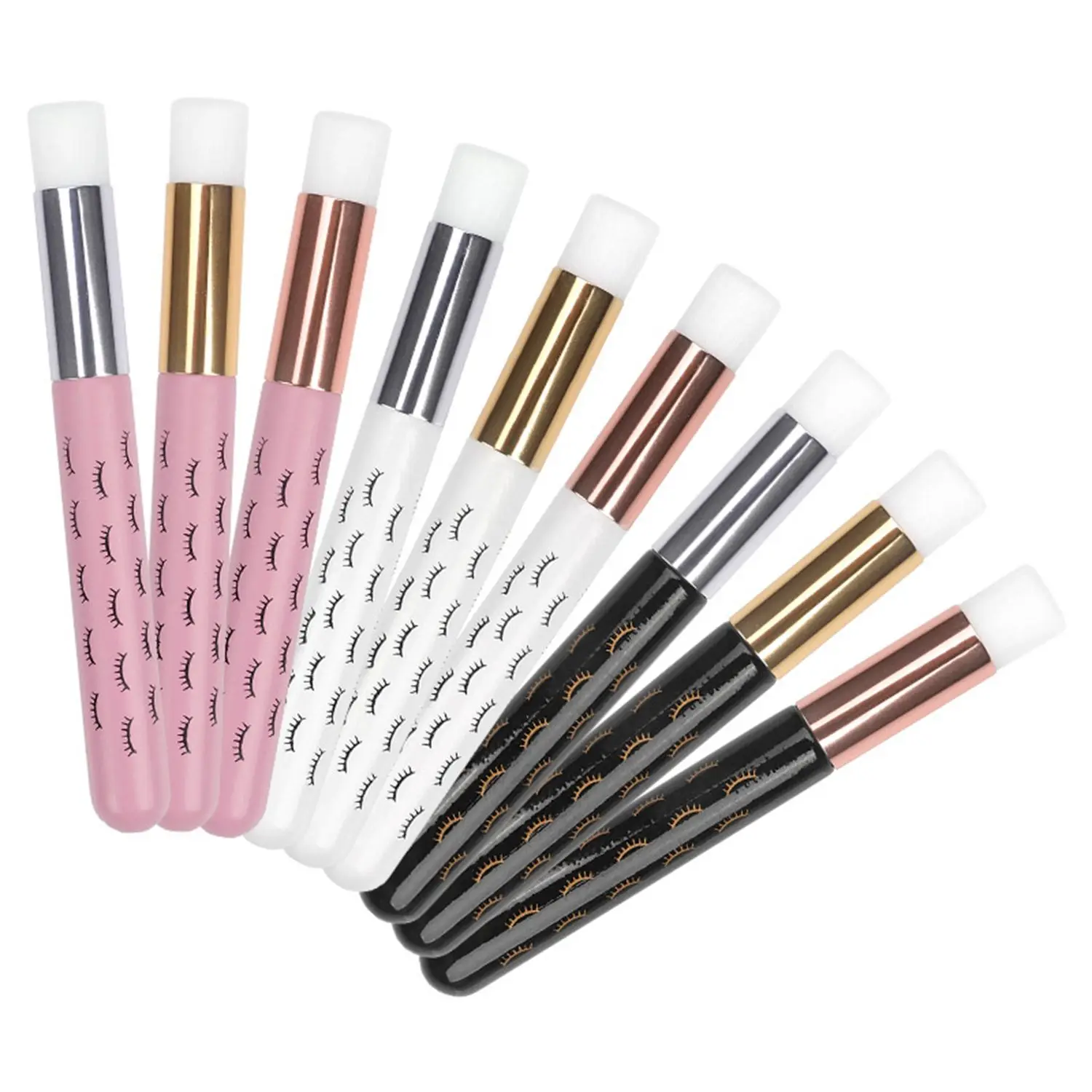 1pc Eyelash Cleanser Brush Lash Shampoo Brush for Eyelash Extensions