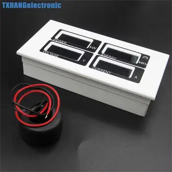 

AC 110V 220V digital 100A watt power meter voltage ampere ammeter voltmeter 80-260V voltmeter diy electronics