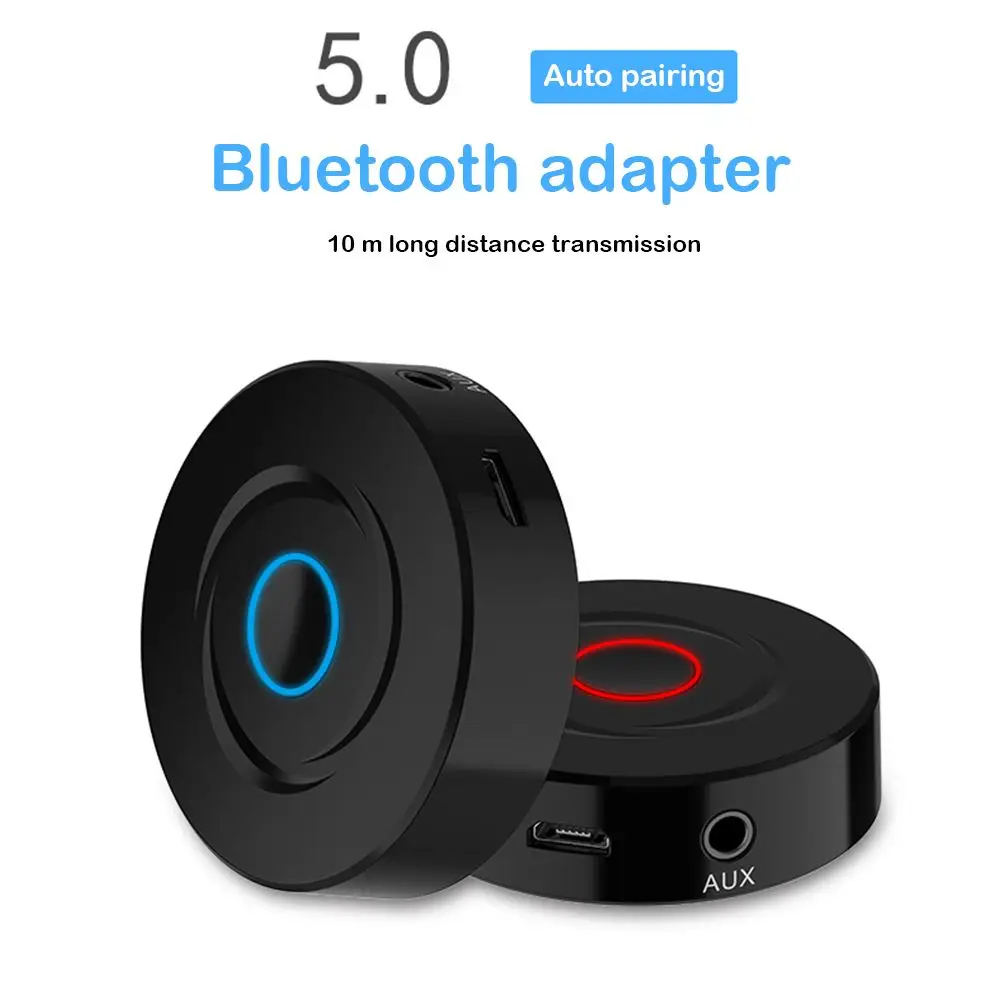 Bluetooth передатчик 3,5 мм разъем Bluetooth 5,0 адаптер для ТВ компьютера ноутбук Запуск аудио головная машина комплект