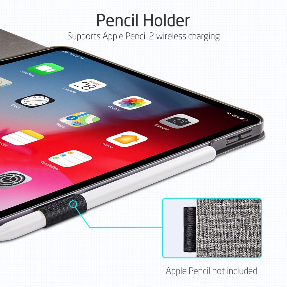 Чехол подставка из ткани Оксфорд для iPad Pro 2020 12 9 дюйма|Чехлы планшетов и