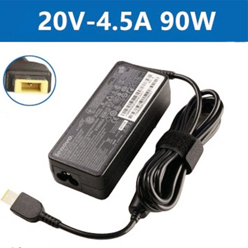 Зарядное устройство Basix 90W 20V 4.5A адаптер питания USB Pin интерфейс для lenovo Thinkpad X1