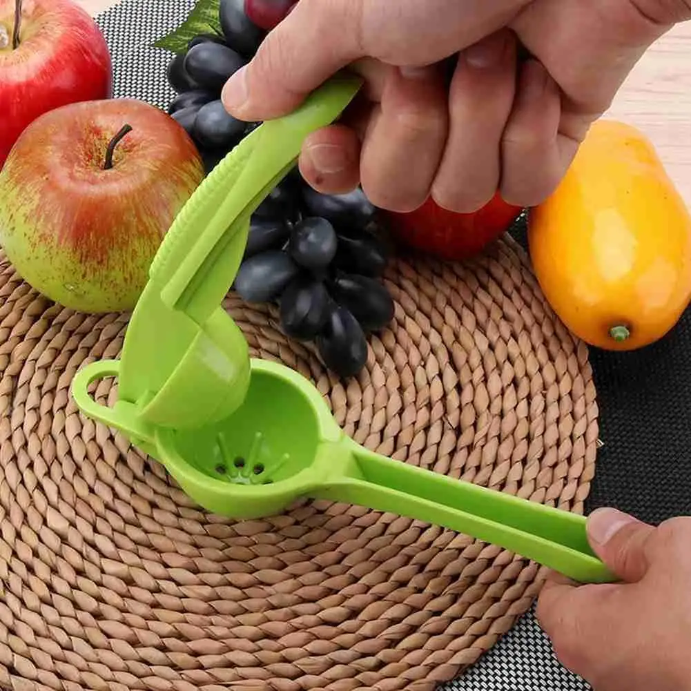 1PC Manual Garlic Press Lemon Juicer Kitchen Tools Hand Squeezer