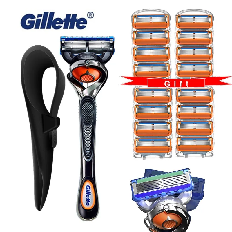 Good Value Manual Shaver Razors-Machine Gillette Fusion Cassettes Proglide 5-Layer for with Replacebale-Blades X6MNey7YVmg