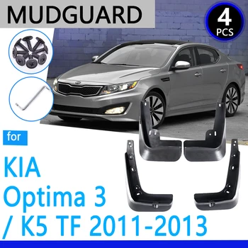 

Mudguards fit for KIA Optima 3 K5 TF 2011 2012 2013 SX SXL Hybrid Car Accessories Mudflap Fender Auto Replacement Parts