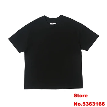 

Top Version 2020SS Maison Martin Margiela Paris Tops Tees T-Shirt Men Women Fuzzy Numbers Printed 100% Cotton White T Shirts Men