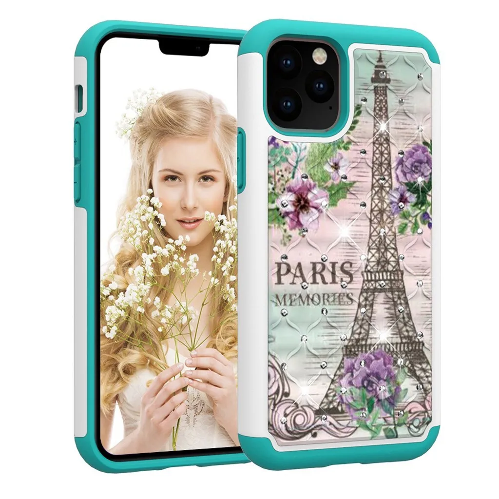 Dream Crystal Style Phone Case For iPhone 11Pro Max Dirt-resistant Slim Fashion Soft Cases Shockproof Dust-proof Phone Case