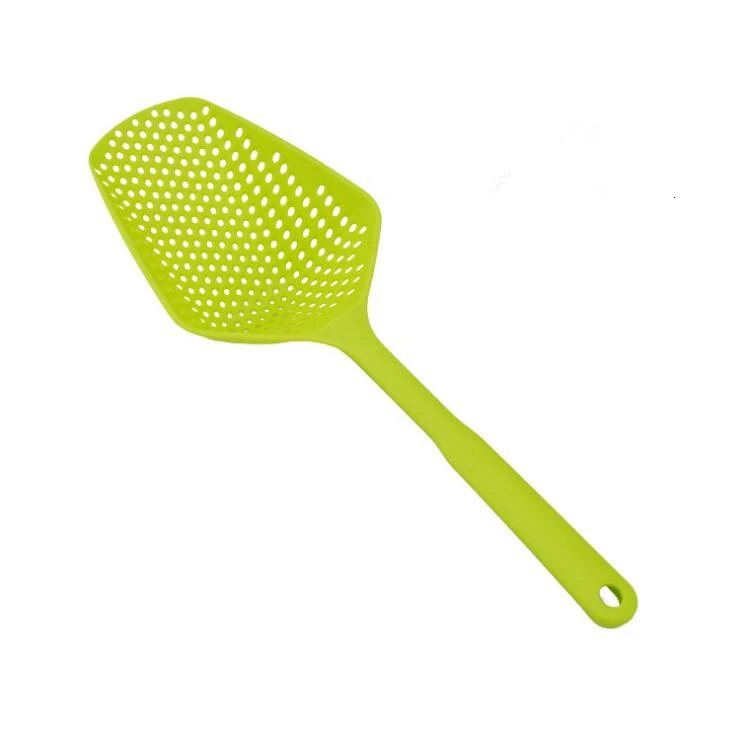 1pc No-stick Plastic Drain Shovel Strainers Water Leaking Shovel Ice Shovel Fishing Fence Colanders Kitchen Gadget Cooking Tool