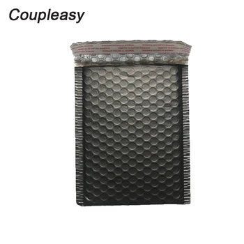 

300Pcs matte black 15x18cm, usable size 13x18cm bubble bags, print one side logo, shipping by Aliexpress Standard Shipping