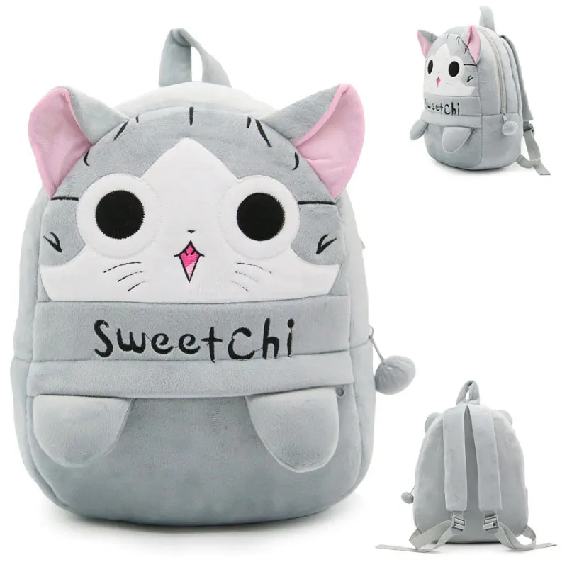 cat plush backpack