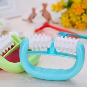

New Arrivals D Type Fat Control Roller Massager Cellulite Leg Abdomen Legs Neck Buttocks Fast Anti Fatigue Hot Sale 1PC