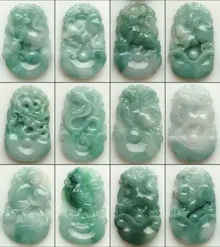 

Natural Jade Zodiac Pendant