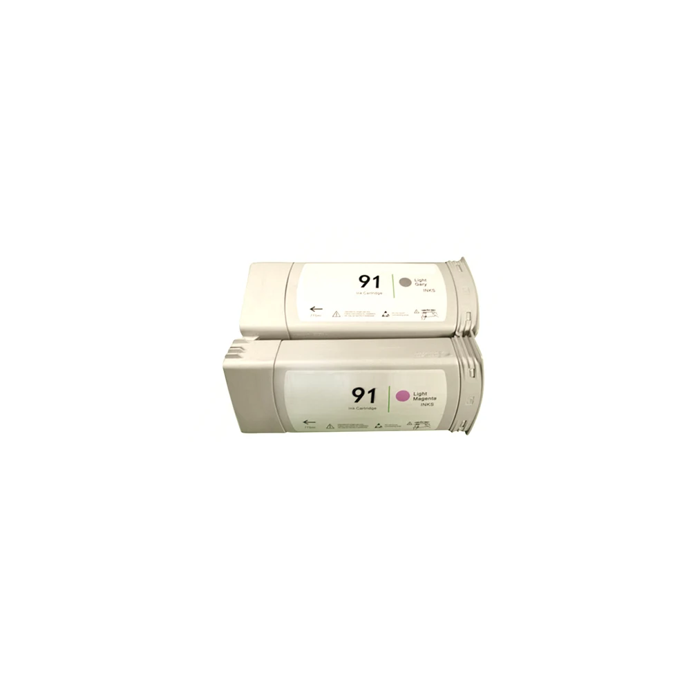 2шт матовый черный картридж совместимый для hp91 C9464A 91MBK Designjet Z6100 Z6100P принтера