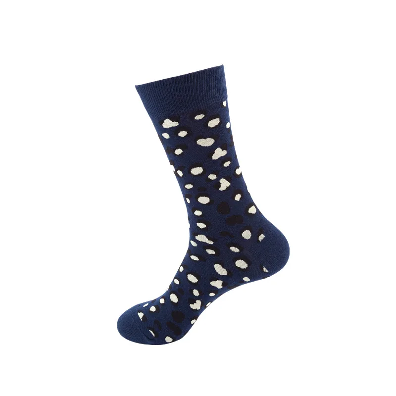 Для женщин забавные Для мужчин носки из хлопчатобумажной ткани в виде акулы личности счастливых Искусство Ван Гог роспись всемирно известная картина женские Носки с рисунком из масла носки, подарок на Рождество - Цвет: 40