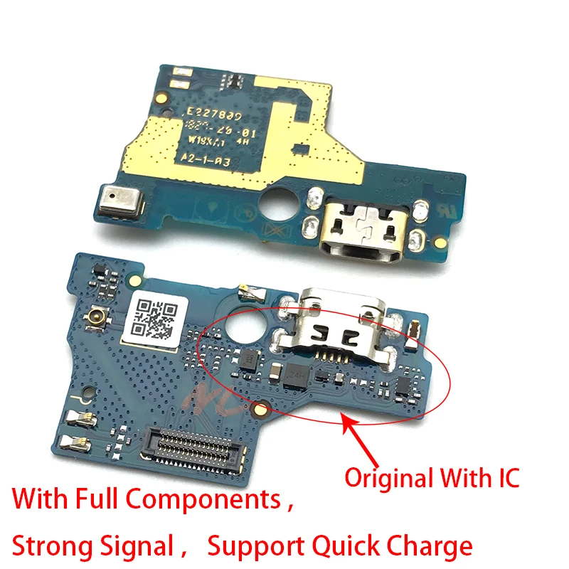 Untuk Asus Zenfone Live L1 Za550kl X00rd Micro Usb Charge Port Konektor Pengisian Dock Papan Pcb Flex Kabel Perbaikan Parts Ponsel Kabel Fleksibel Aliexpress