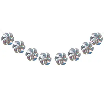 

1 Set Outdoor Reflective Pretty Lovely Wind Animal Banishment Tool Bird Blinder Repellent Pinwheels for Patio Garden