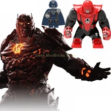 Зеленый Фонарь Atrocitus Bizarro Kilowog Parademon фонарь Atom Бэтмен Мстители эндгейм игрушки для детей строительные блоки Marvel