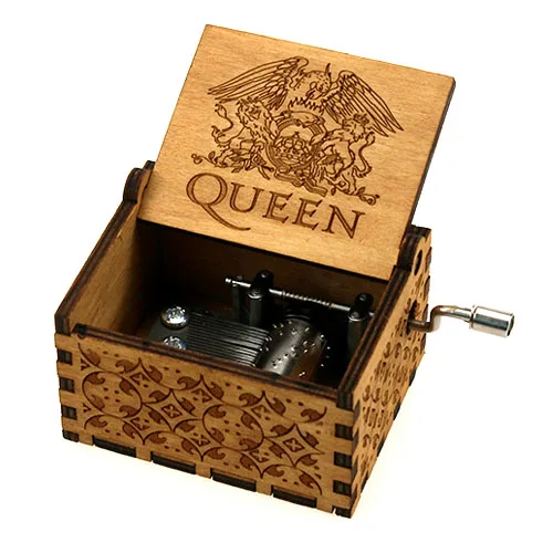 Queen Новинка года. Музыкальная шкатулка в стиле королевы. Музыкальная шкатулка для игры престолов. Рождественский подарок. Подарок на день рождения - Цвет: Queen