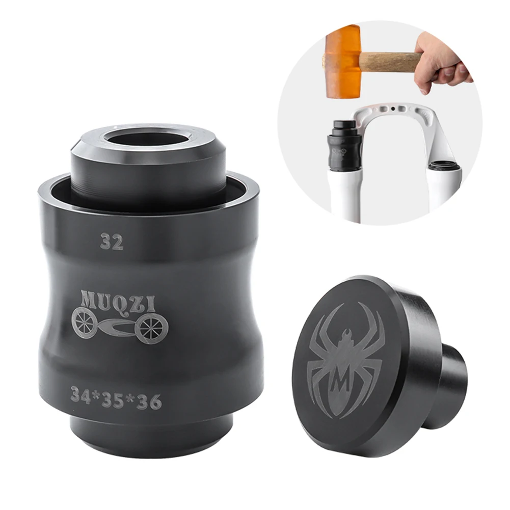 MUQZI 4 in 1 Bike Fork Dust Seal Installation Tool 32/34/35/36mm Pipe