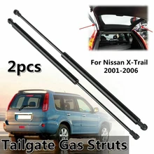  2Pcs Rear Tailgate Trunk Boot Gas Struts Lift Support Damper Spring for Nissan X-Trail 2001-2006 90450-8H31A 90451-8H31A 